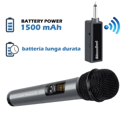 Microfono con fermacravatta, 2 pezzi Riduce il rumore ambientale Lunghezza  1,5 m Microfono 2 in 1 Tipo C ABS per interviste